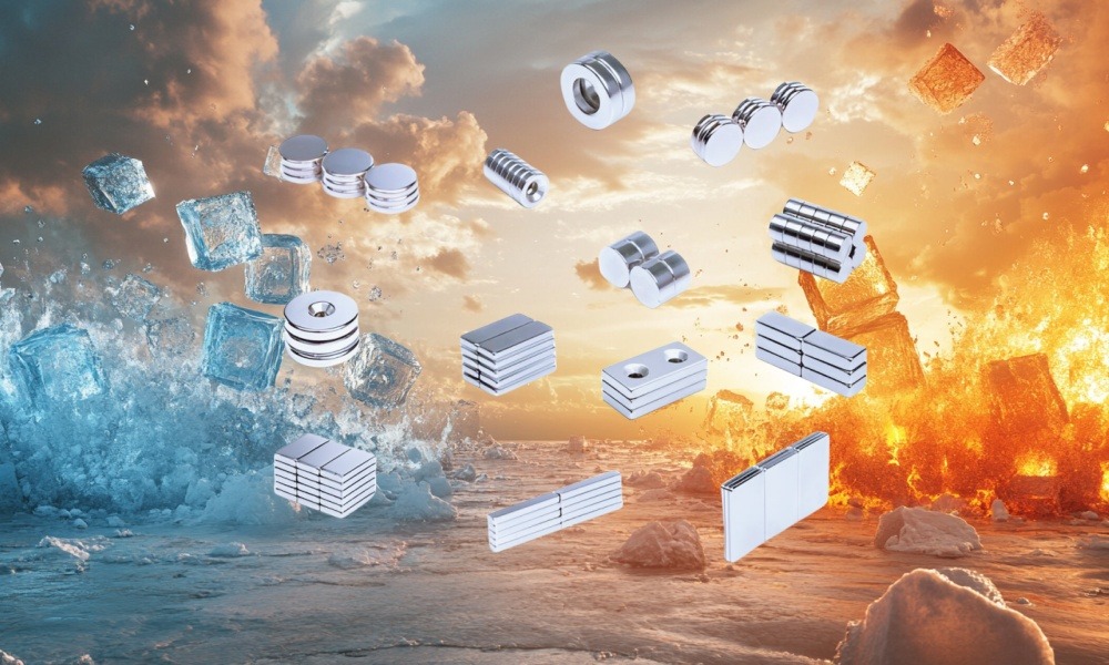 High temperature resistant magnet