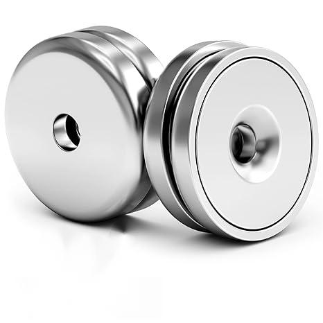 High quality nickel coated pot magnet