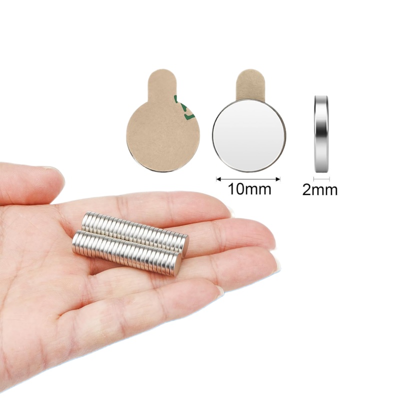 self adhesive magnets 10x2mm