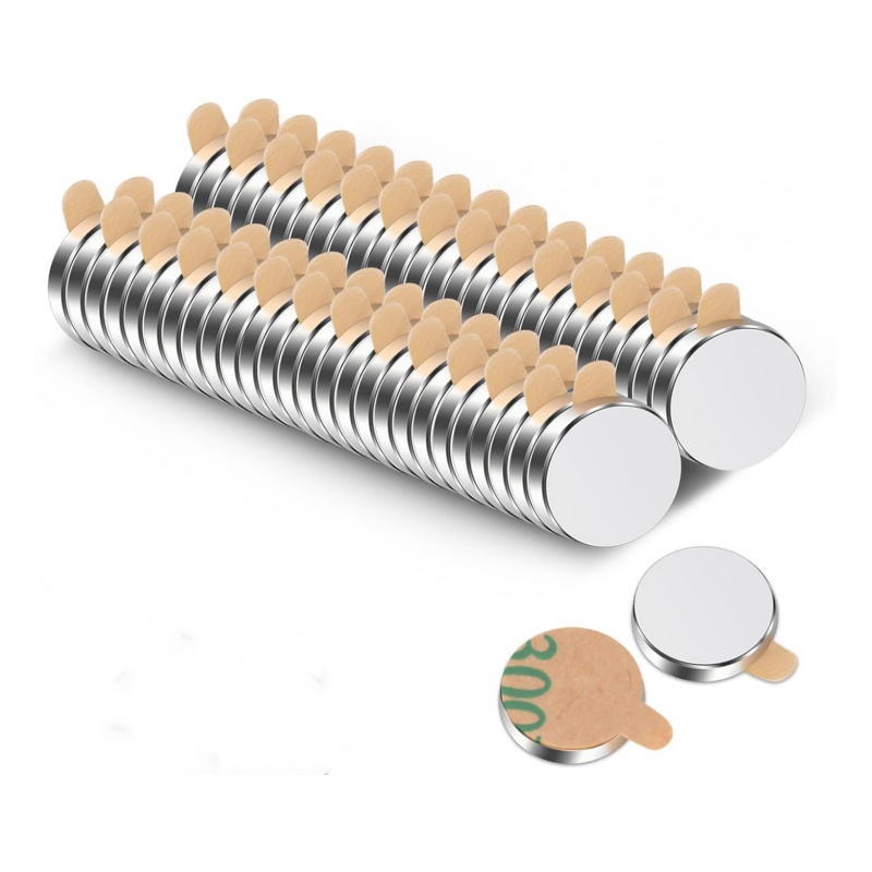 small neodymium magnets with adhesive