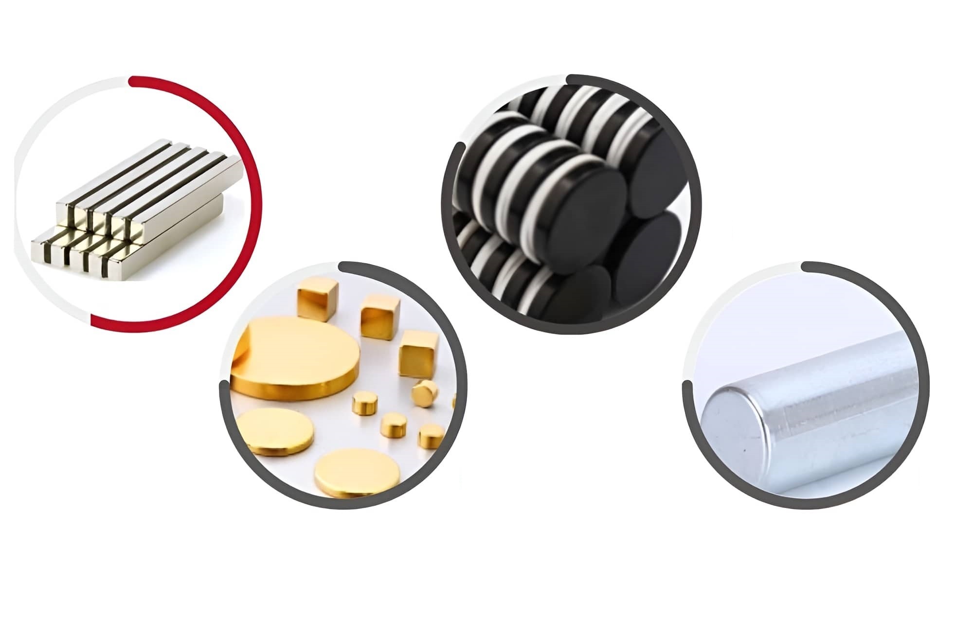 Manufactory hot sale nickel coated NdFeB magnet