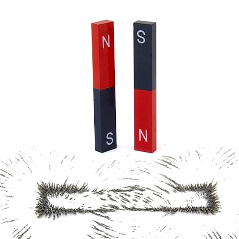 Educational Alnico Bar Magnet With North South Identified