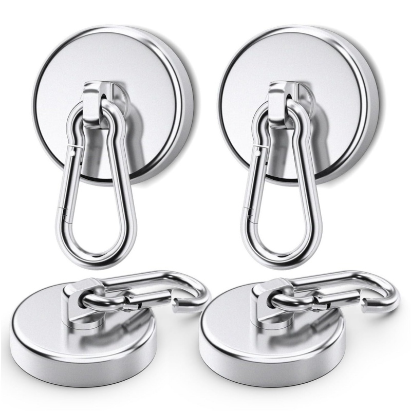 D20mm Magnetic hook with carabiner