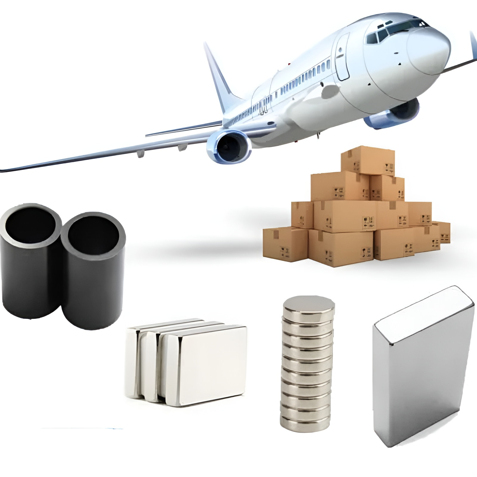 Air shipping for neodymium magnets