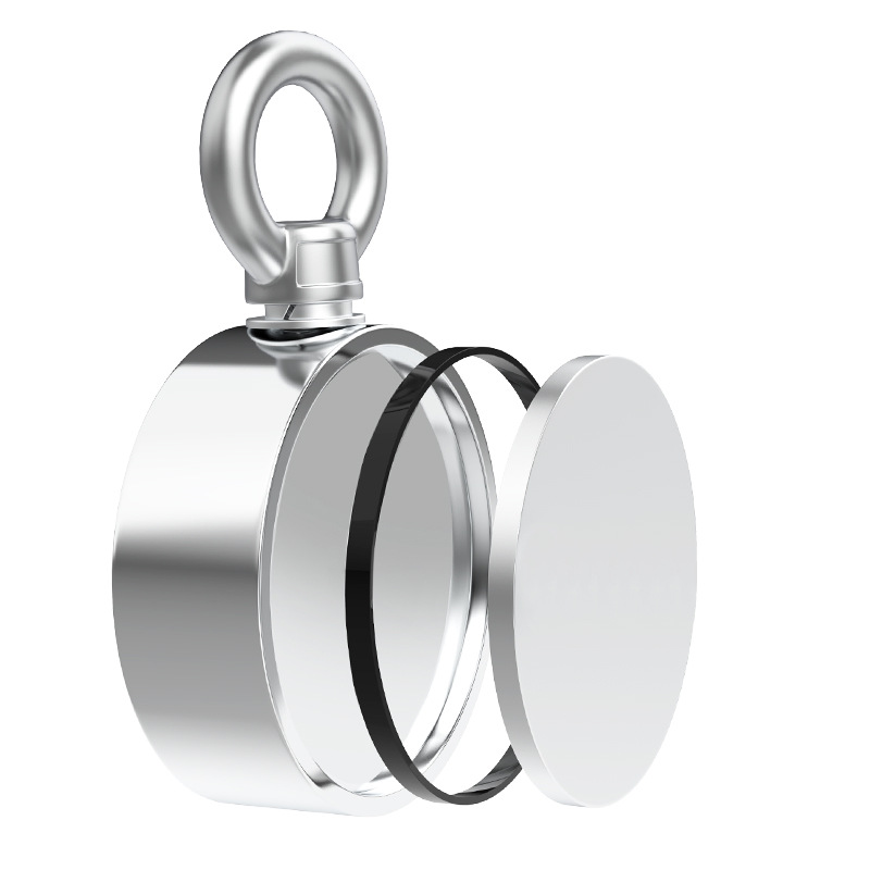 round shape nickel plating magnet for fishing