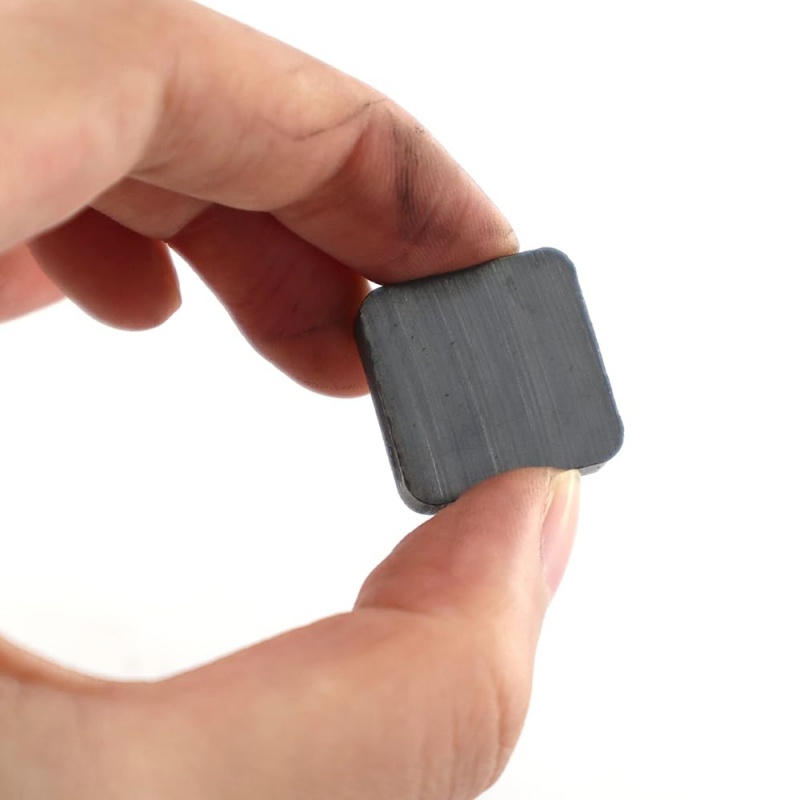 Black Ferrite Ceramic Square Block Magnets Factory