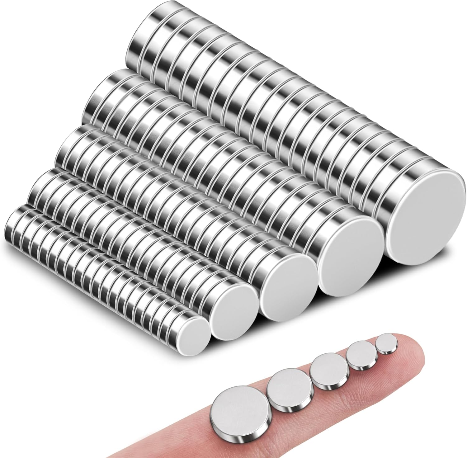 5 Sizes Disc Neodymium Magnets For DIY Hobbies