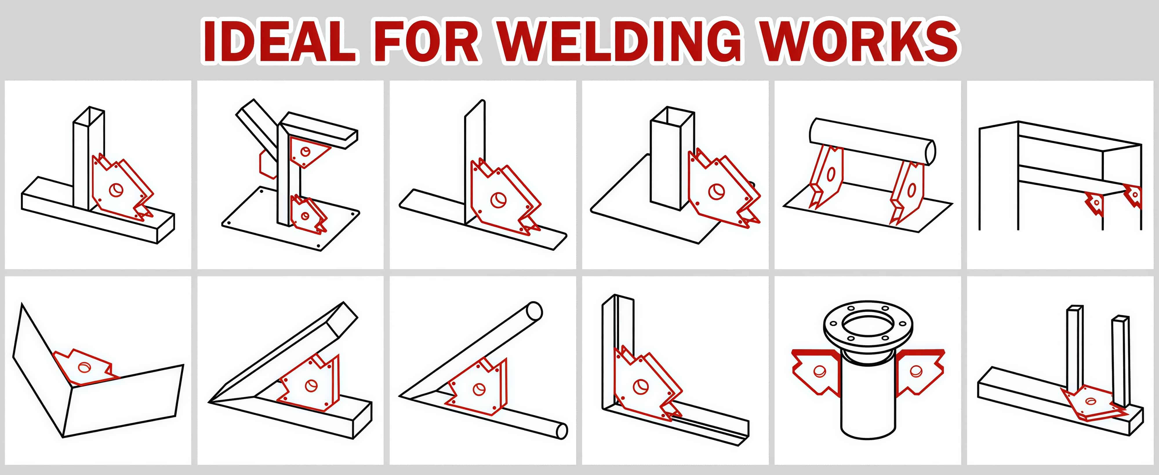 Super Strong Welding Magnets and Clamps Super Strong Welding Magnets and Clamps