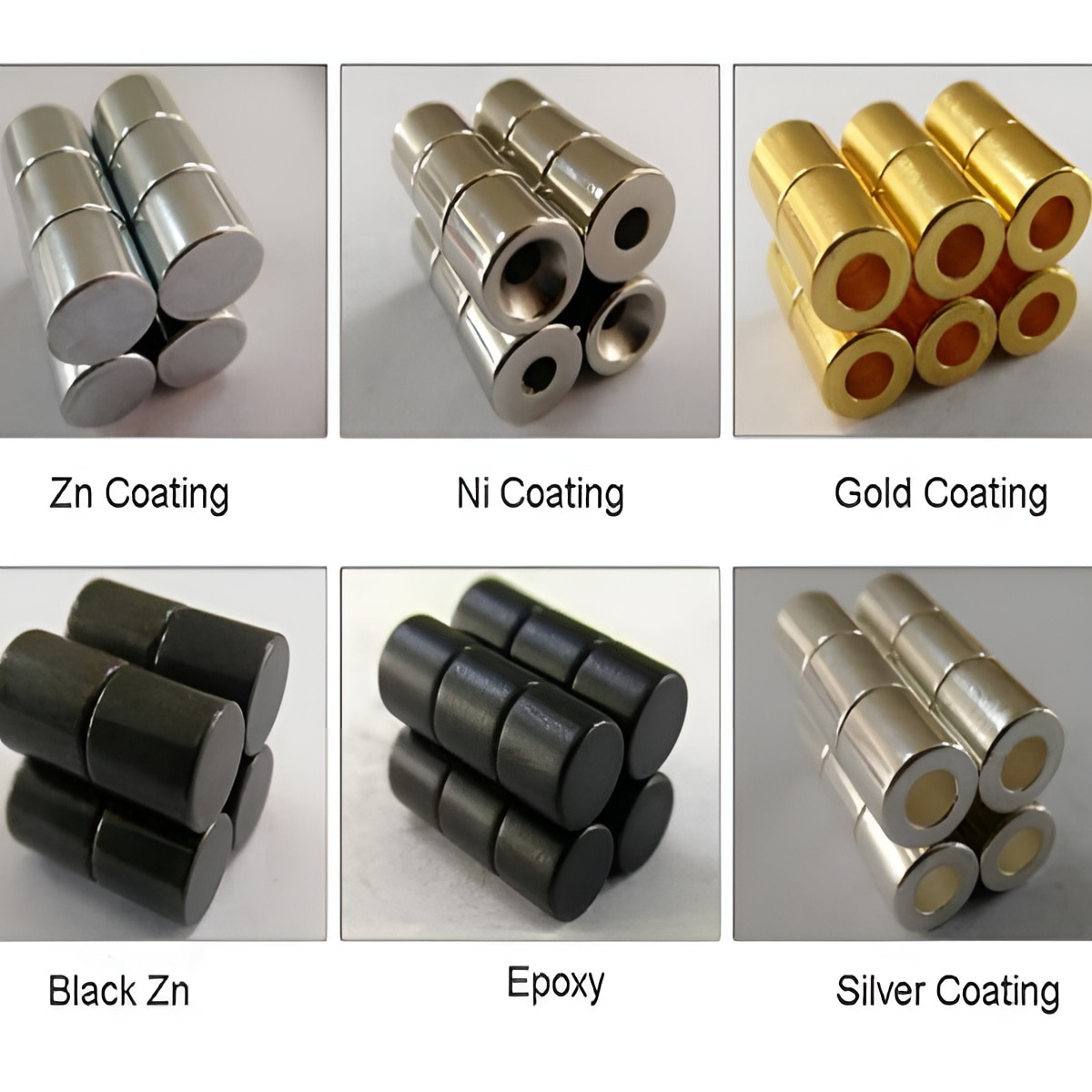 Durable neodymium magnet coatings