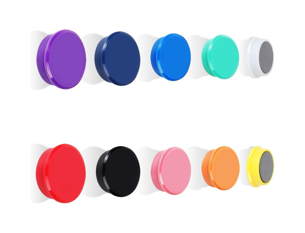 Small Heavy Duty Round Decorative Whiteboard Neodymium Magnets