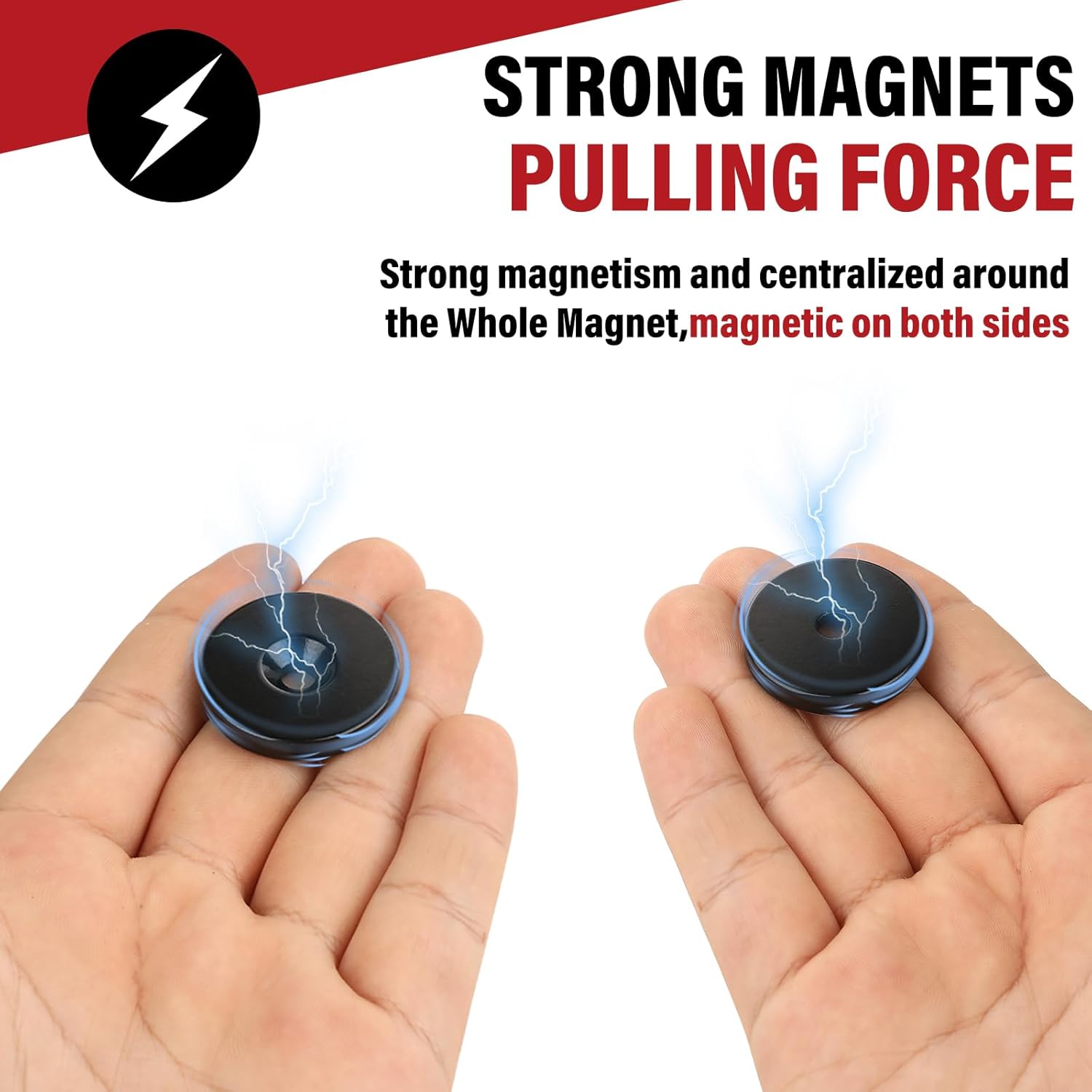 high performance epoxy coated countersunk magnet