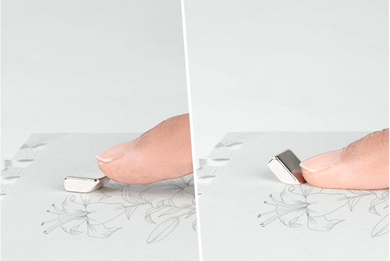 neodymium click magnet but easy to remove