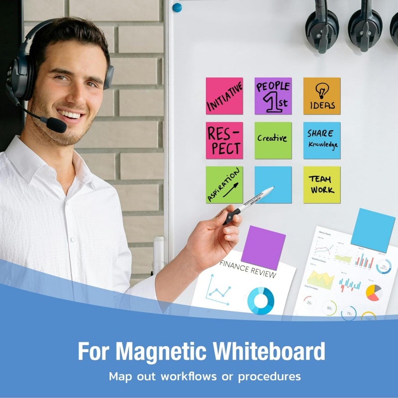 blank magnet stickers for whiteboard refrigerator 