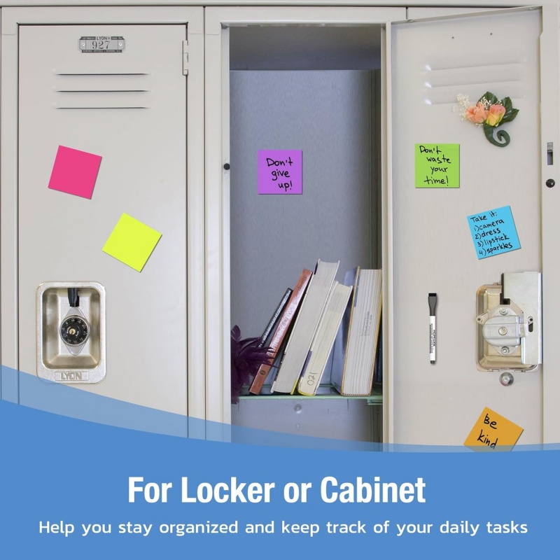 double sided magnetic white board set