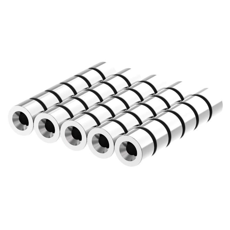 thick round ndfeb magnets with countersunk hole