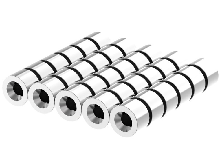 Double M4 Countersunk Hole Powerful Rare Earth Ring Magnets Double M4 Countersunk Hole Powerful Rare Earth Ring Magnets