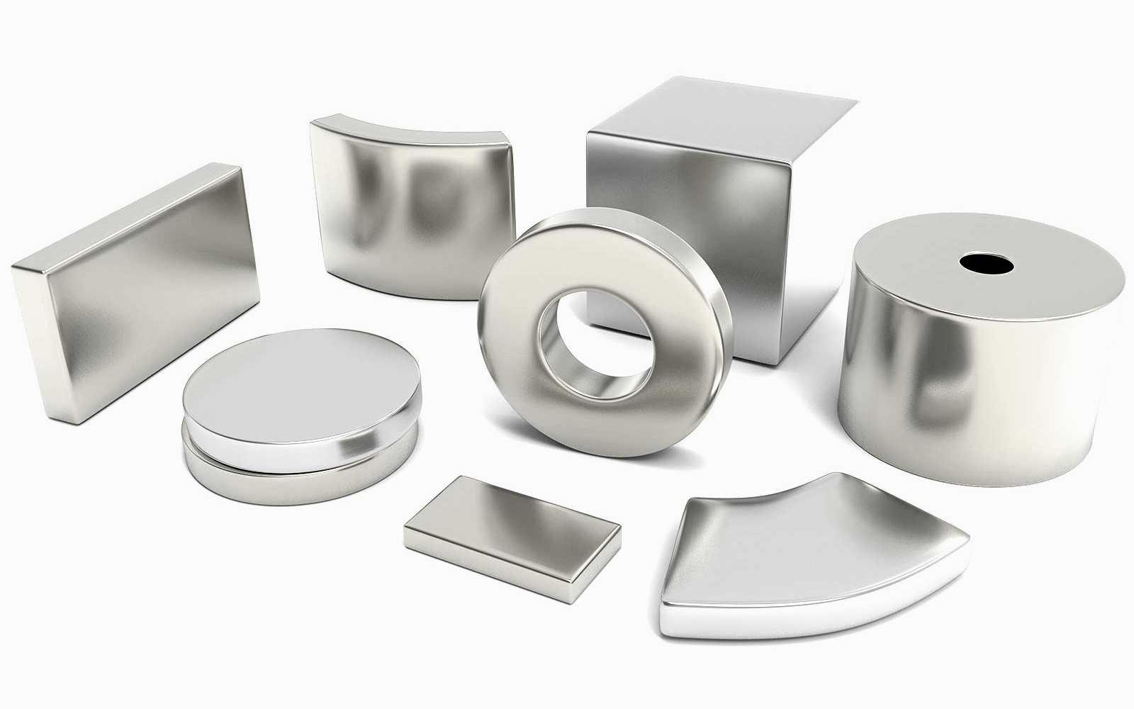 Wholesale nickel plated block magnet