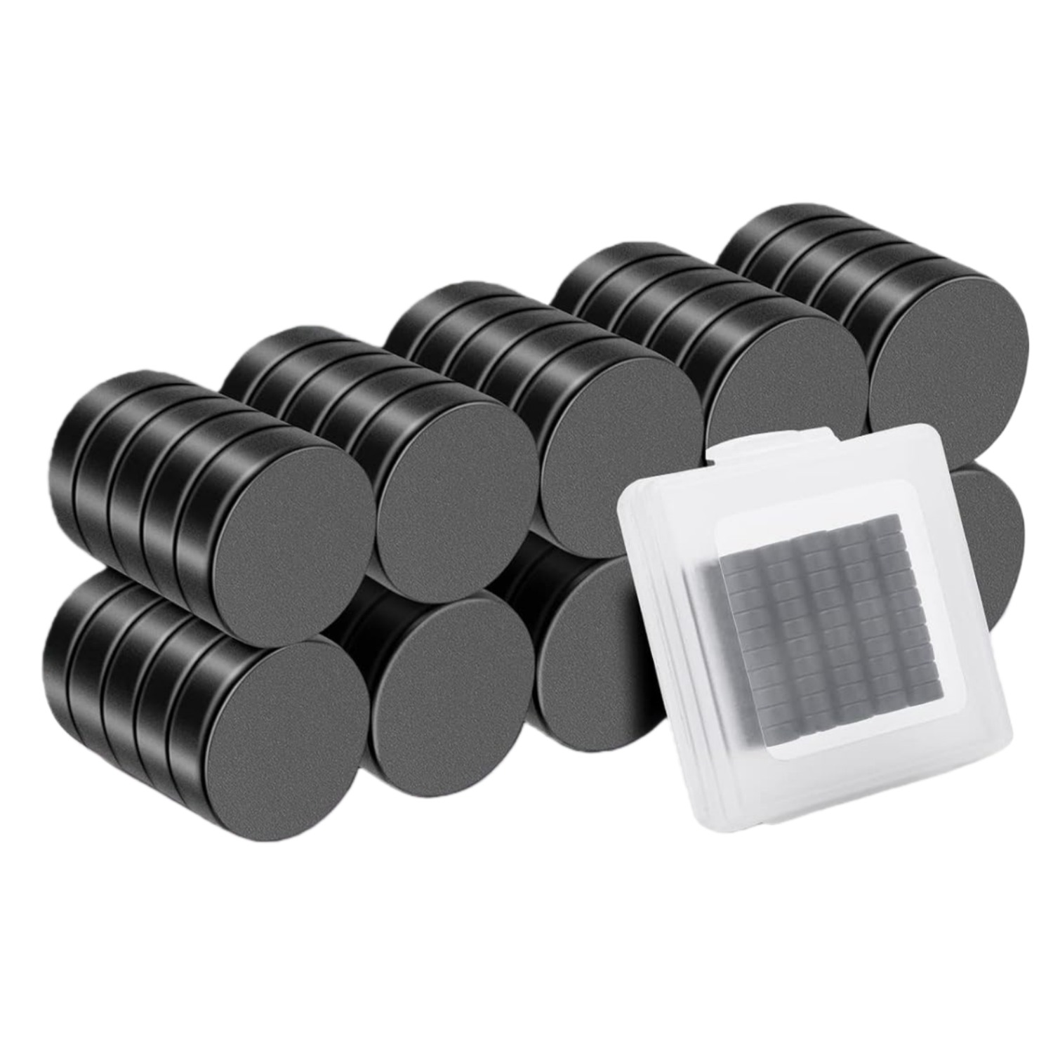 high pulling force black office magnets