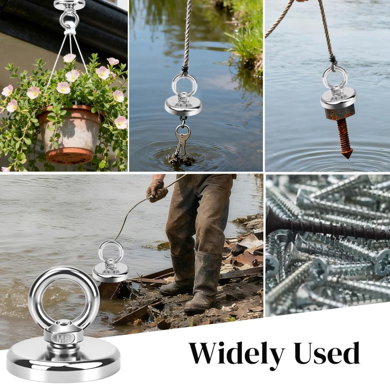 Nickel coated recovery magnets Nickel coated recovery magnets