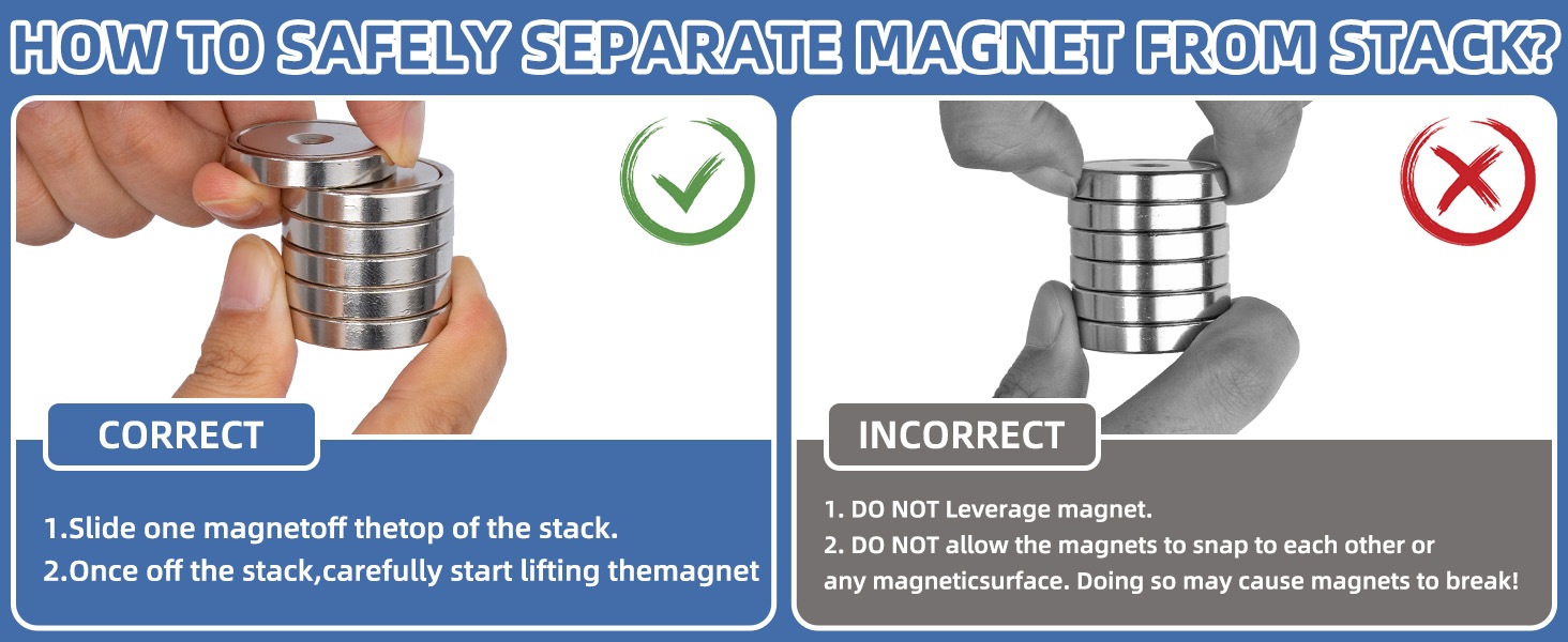 powerful cup magnet with mounting hole