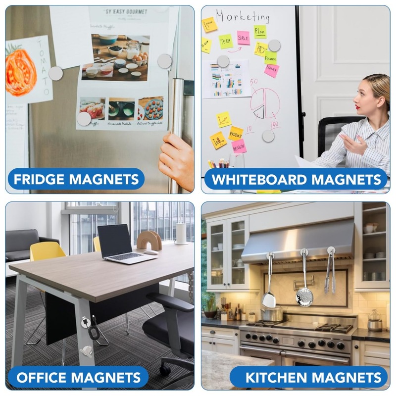 Axial magnetization round disc neodymium magnet