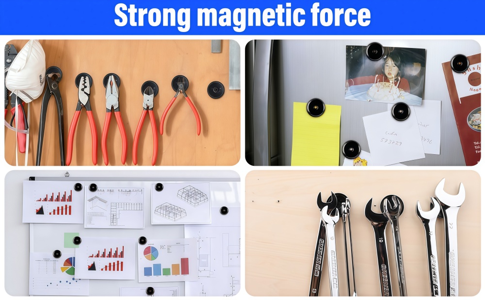 High performance steel shell mounting magnet High performance steel shell mounting magnet