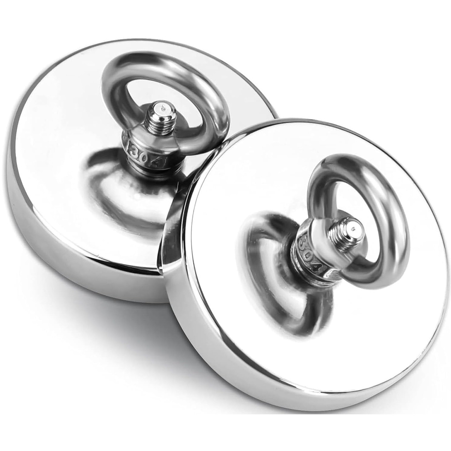 super strong hook magnet with black rubber coating