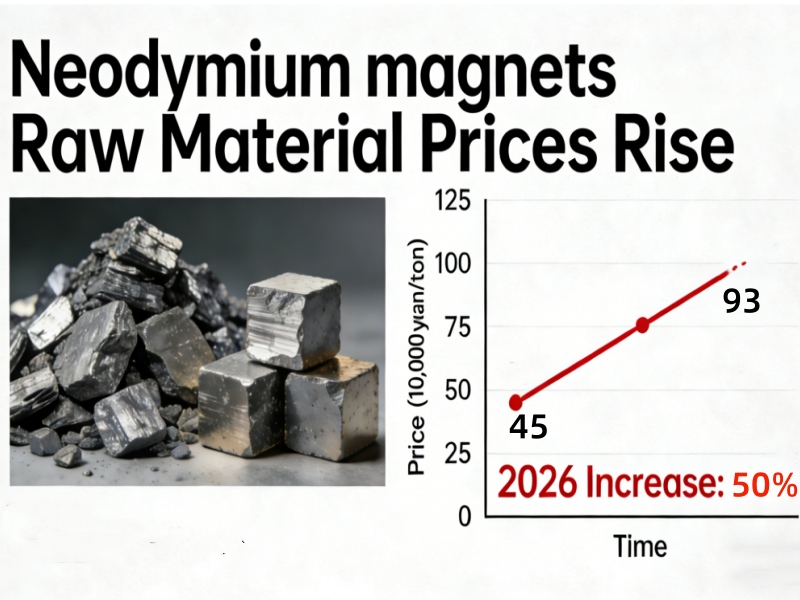 Neodymium magnet raw material price rising Neodymium magnet raw material price rising