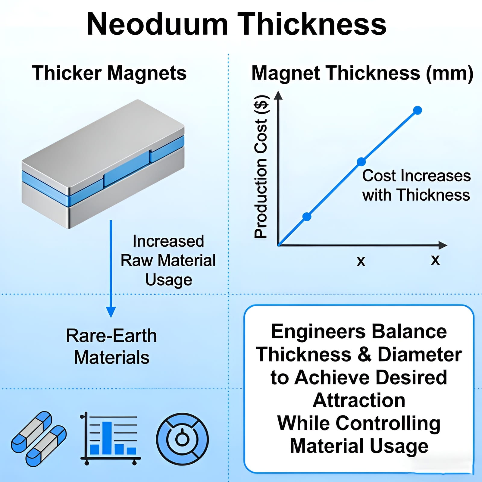 Rare earth magnets material prices
