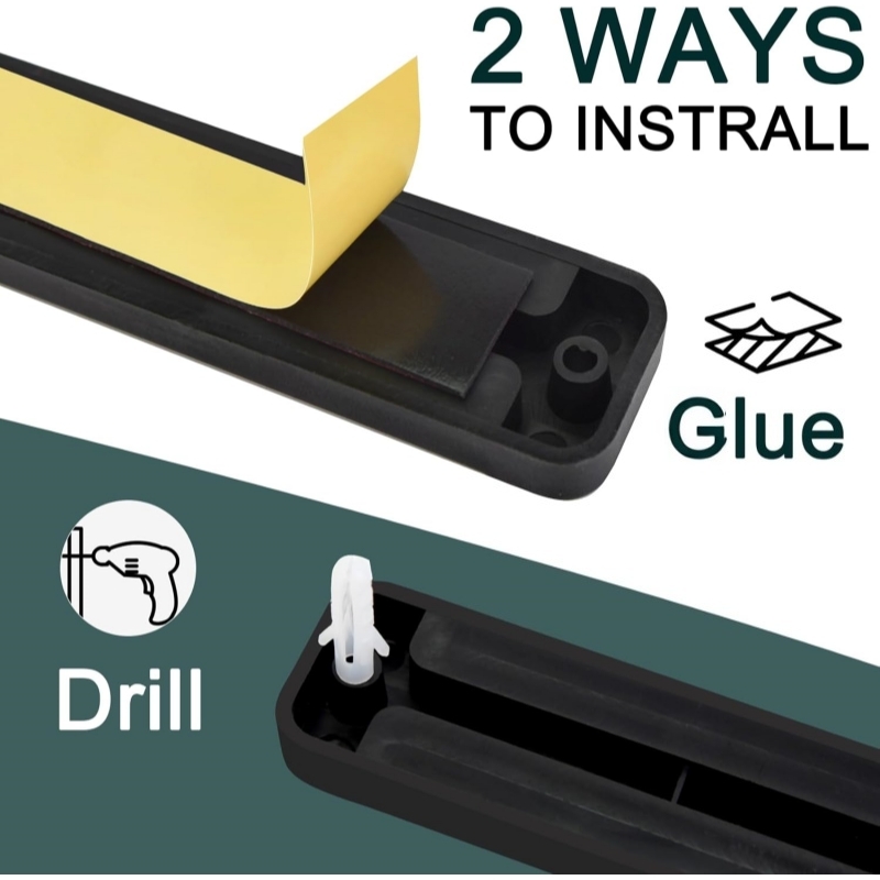 easy instrall magnetic rack with glue
