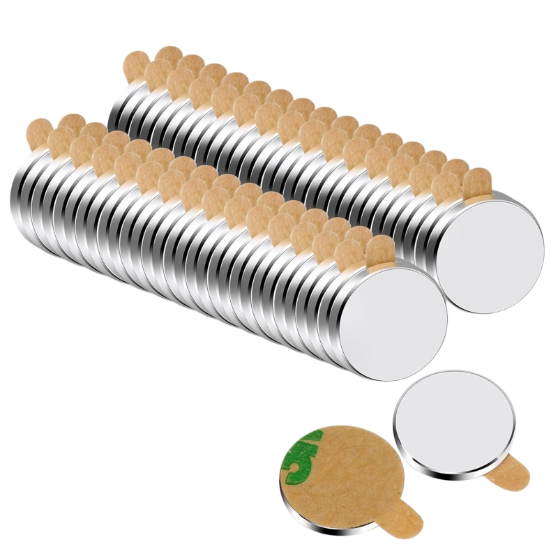 Manufacturer nickel coated adhesive magnet in bulk