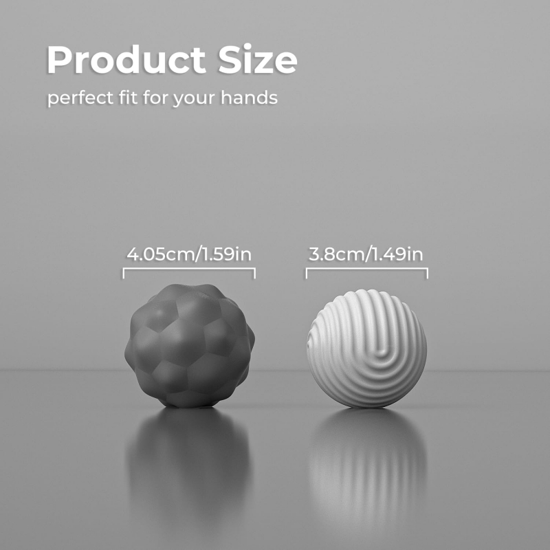 2PCS Soft Silicone Magnet Balls Fidget Toy For Adult