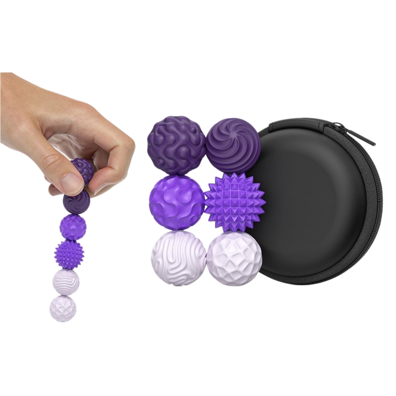 Office Silicone Magnetic Sensory Balls