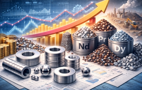 How Raw Material Prices Influence Neodymium Magnet Costs？