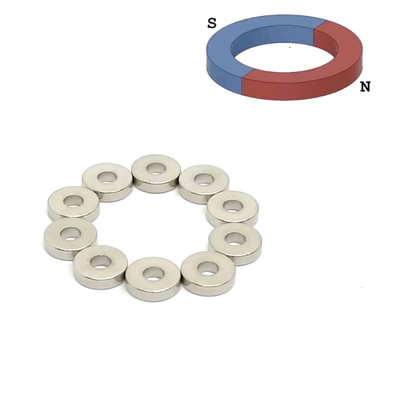 diametrically magnetized ring magnets