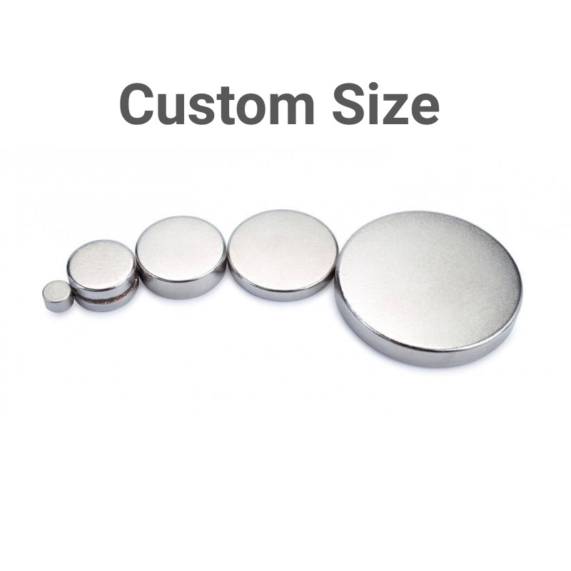 Axial Magnetized Custom Sizes Neodymium Disc Magnet Axial Magnetized Custom Sizes Neodymium Disc Magnet