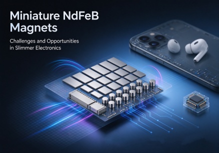 Miniature NdFeB Magnets: Challenges and Opportunities in Slimmer Electronics