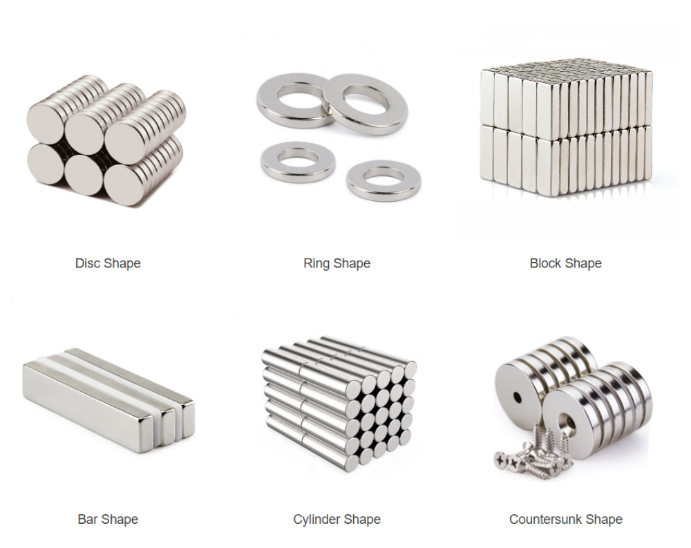 Custom N35 Nickel Coated Neodymium Magnets